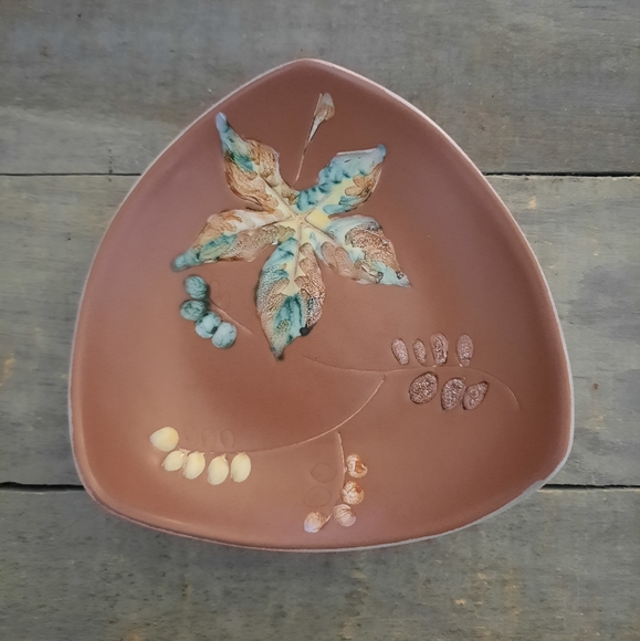 MCM Herta Gertz Triangle Ceramic Trinket Dish - Picture 3 of 9